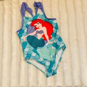 Disney Little Mermaid One Piece Swimsuit Size 4t